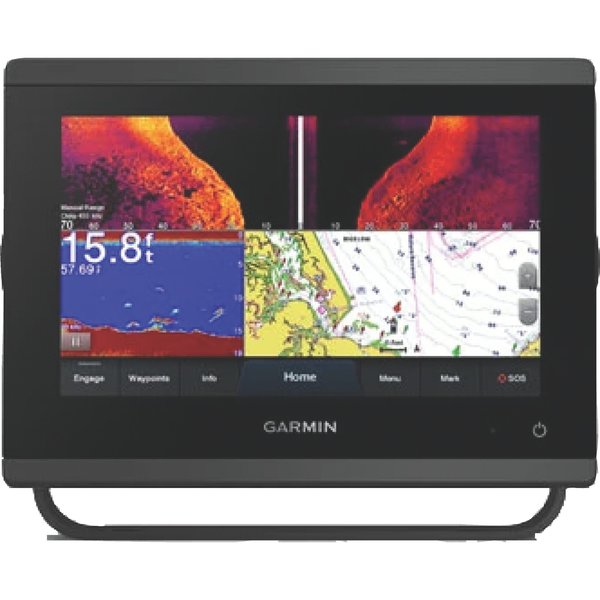 Garmin GPSMAP 723xsv GPS/Chartplotter, w/SideVü, ClearVü and Traditional CHIRP Sonar & Worldwide Basemap 010-02365-02